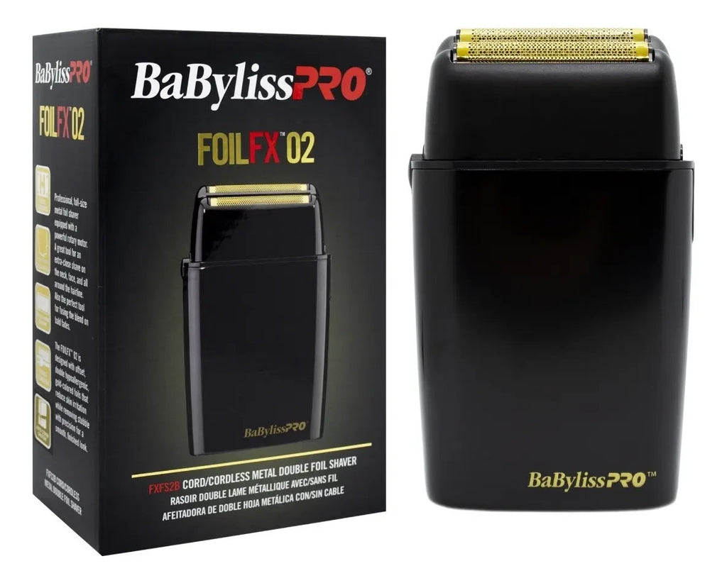 Maquina Rasuradora Afeitadora Babyliss Pro Foil Fx02  Negro
