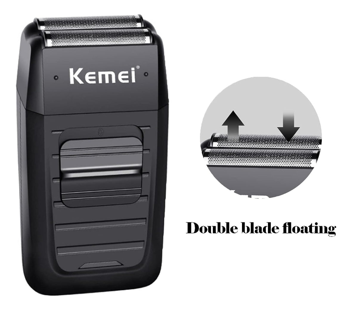 Pack Inicial Barbería Kemei: Clipper 1990 + Shaver 1102 + Trimmer Buddha 1974-A