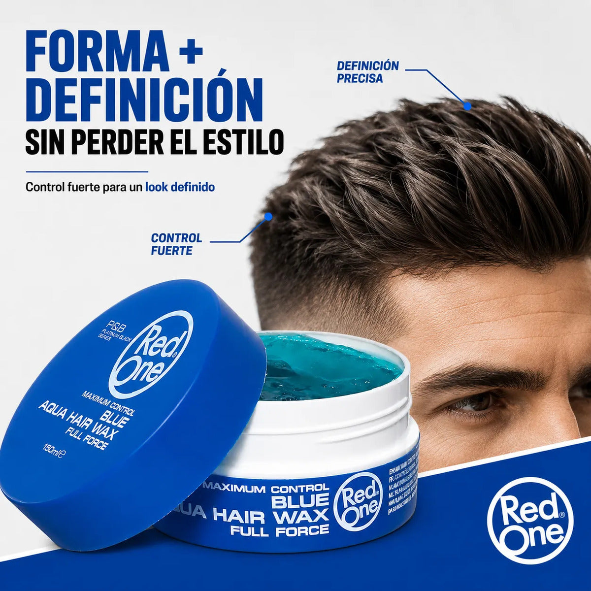 Cera Capilar Fijación Fuerte Aqua Hair Wax 150ml