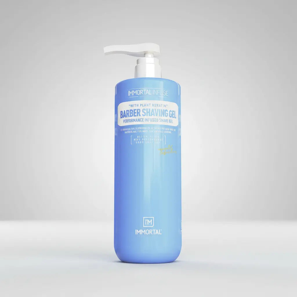 Gel de Afeitar Transparente Immortal Infuse Ultra - Afeitado de Precisión 1L