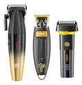 Combo VGR Profesional Clipper 003 + Trimmer 192 + Shaver 355 Barbería Completo