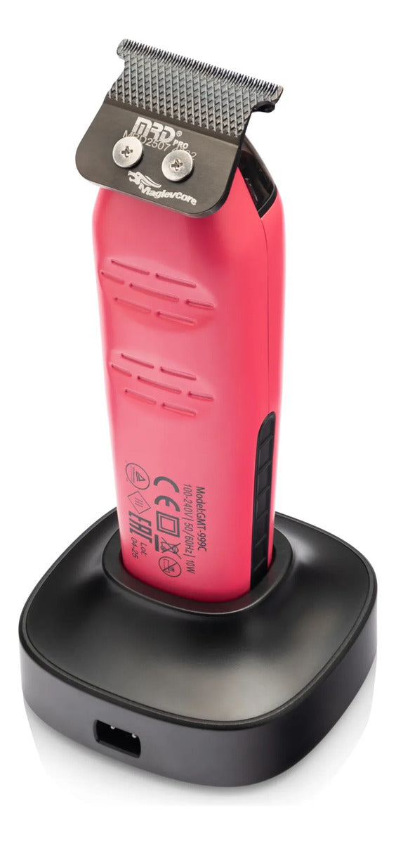 Maquina Cortar Pelo Trimmer Profesional Vector King 3.0 Rosa
