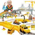 Pista Autos Bloque Juego Niños Creativo Pista Armable