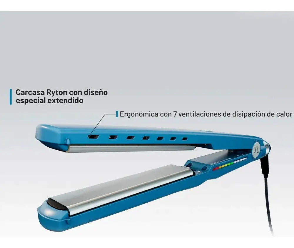 Plancha Alisadora Profesional BaBylissPRO Nano Titanium XL 485°F