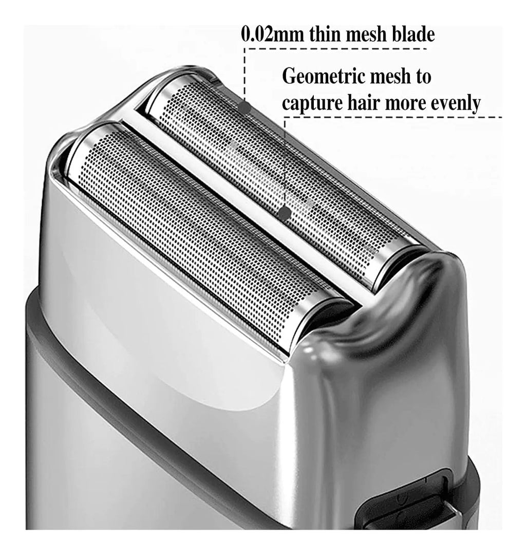 Kit de Barbería Profesional Kemei: Clipper 1986 + Trimmer i32S + Shaver TX1