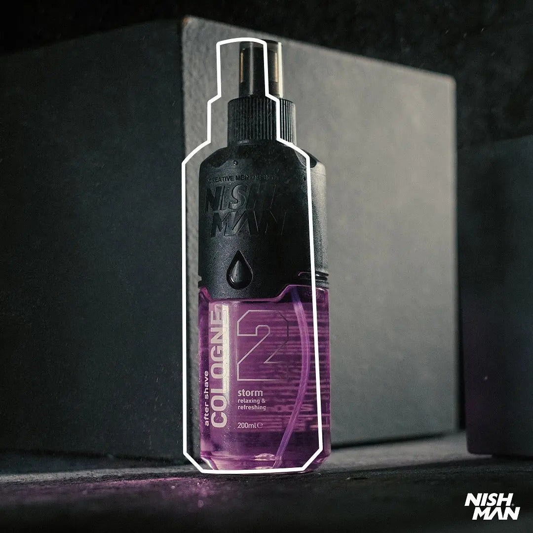 After Shave Colonia Nishman Profesional - Loción Refrescante 400ml