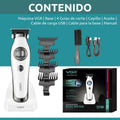 Maquina Corta Pelo Vgr V-880t Bldc 7200rpm Trimmer Patillera