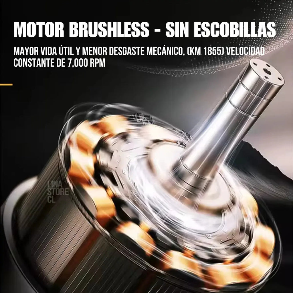 Combo Kemei Profesional Motor Brushless – Clipper KM-1825 + Trimmer KM-1855