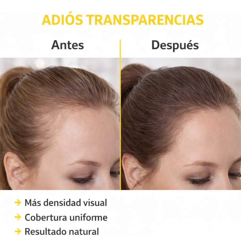 Polvo Capilar Efecto  Cabello Rápido  Negro+fijadora Capilar
