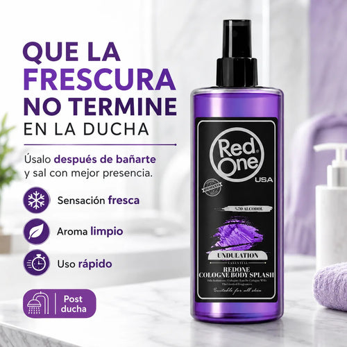 After Shave  Redone Después Afeitar Colonia Undulation 400ml