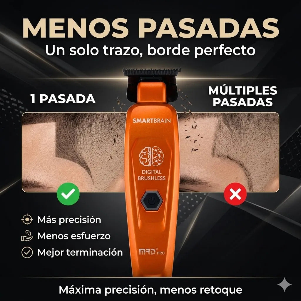Trimmer Mrd Profesional Gmt-90-4 Maquina Para Cortar El Pelo