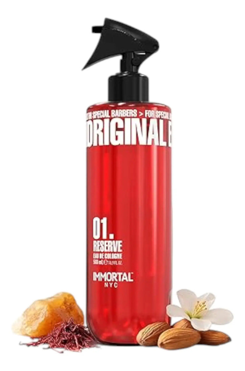 After Shave Colonia Immortal NYC 01 Reserve - Jazmín y Cedro Profesional 500ml