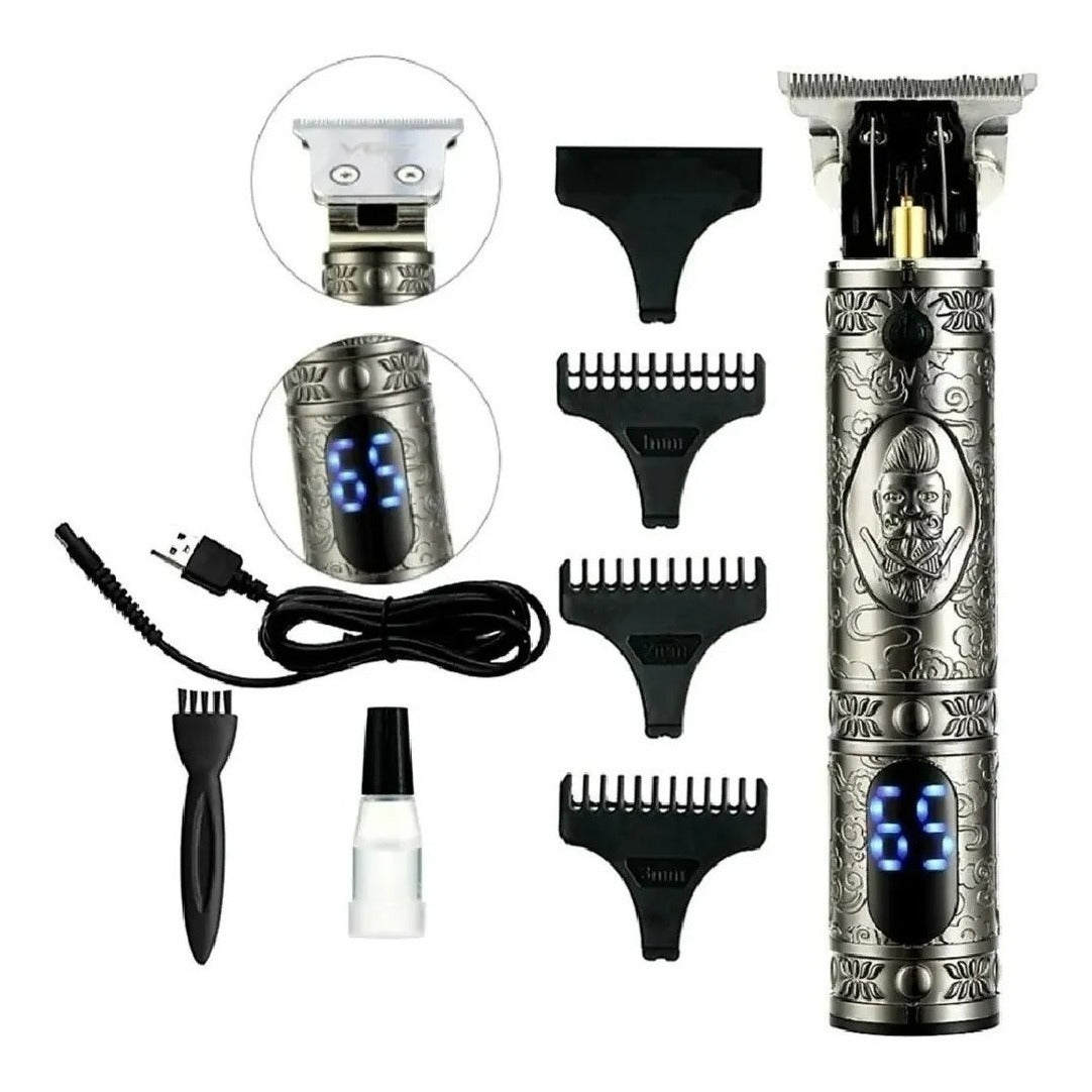 Trimmer Perfiladora Inalámbrica Profesional USB Recargable Hoja en T