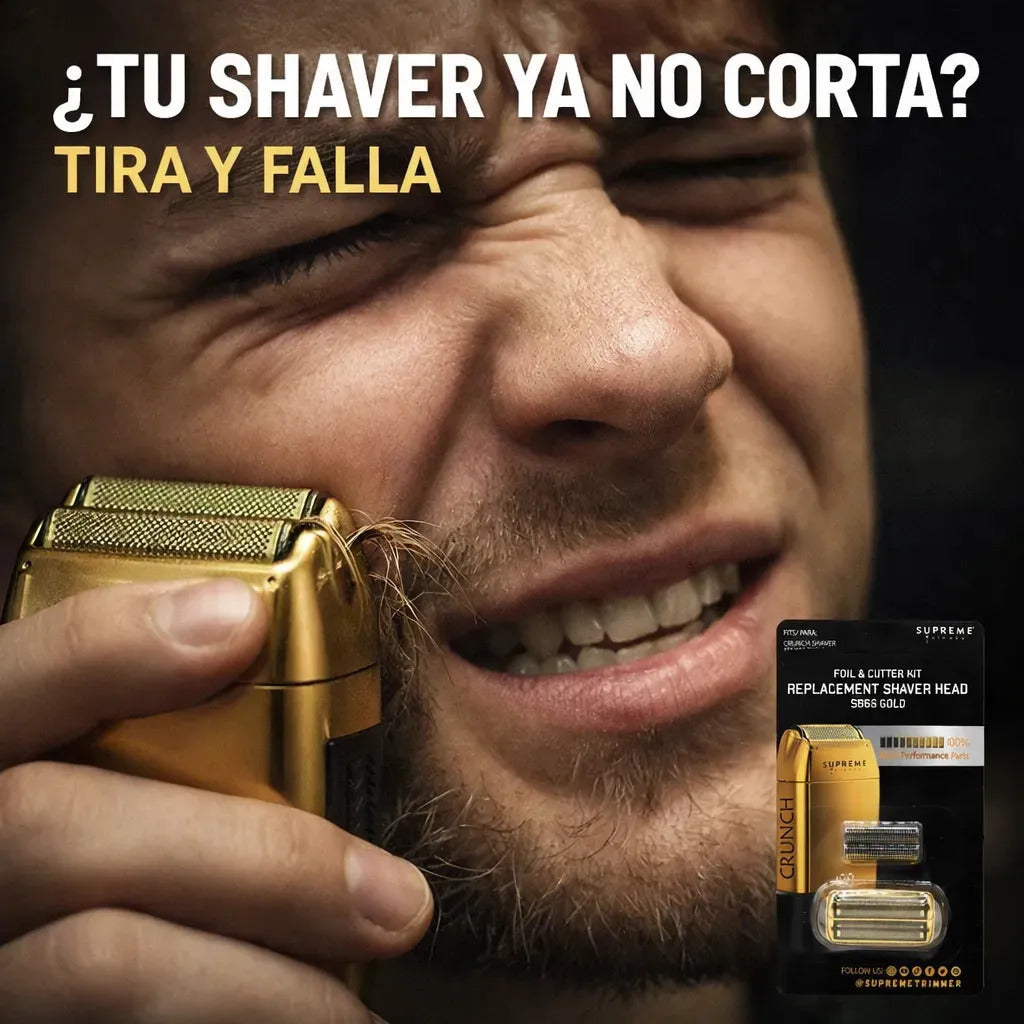Repuesto Shaver Crunch Supreme Profesional Maquina Nueva