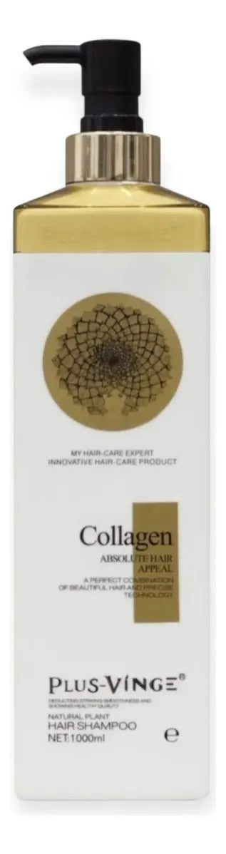 Dúo Profesional Plus Vinge Collagen - Shampoo y Acondicionador Macadamia