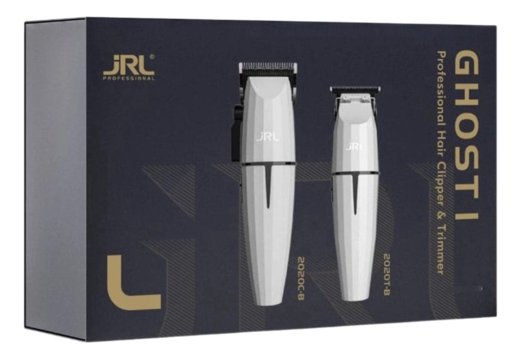 Combo JRL Ghost Blanco Clipper + Trimmer 2020C/2020T Profesional