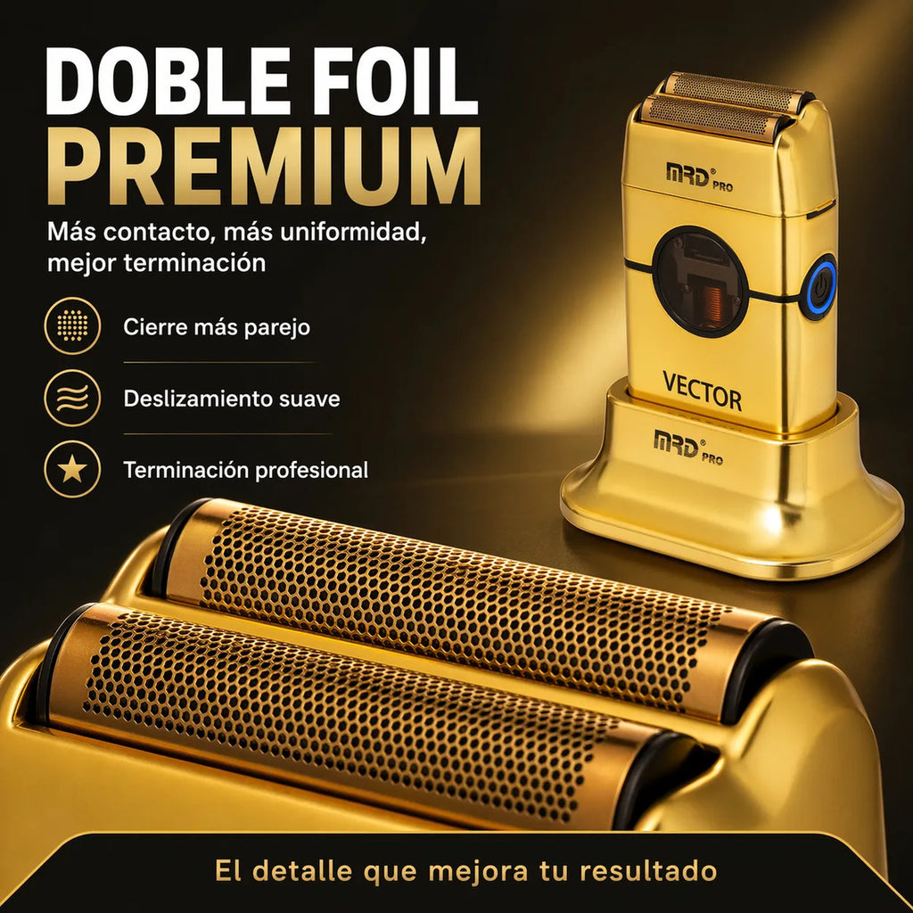 Maquina De Cortar Pelo Mrd Shaver Profesional 13.000rpm Gold