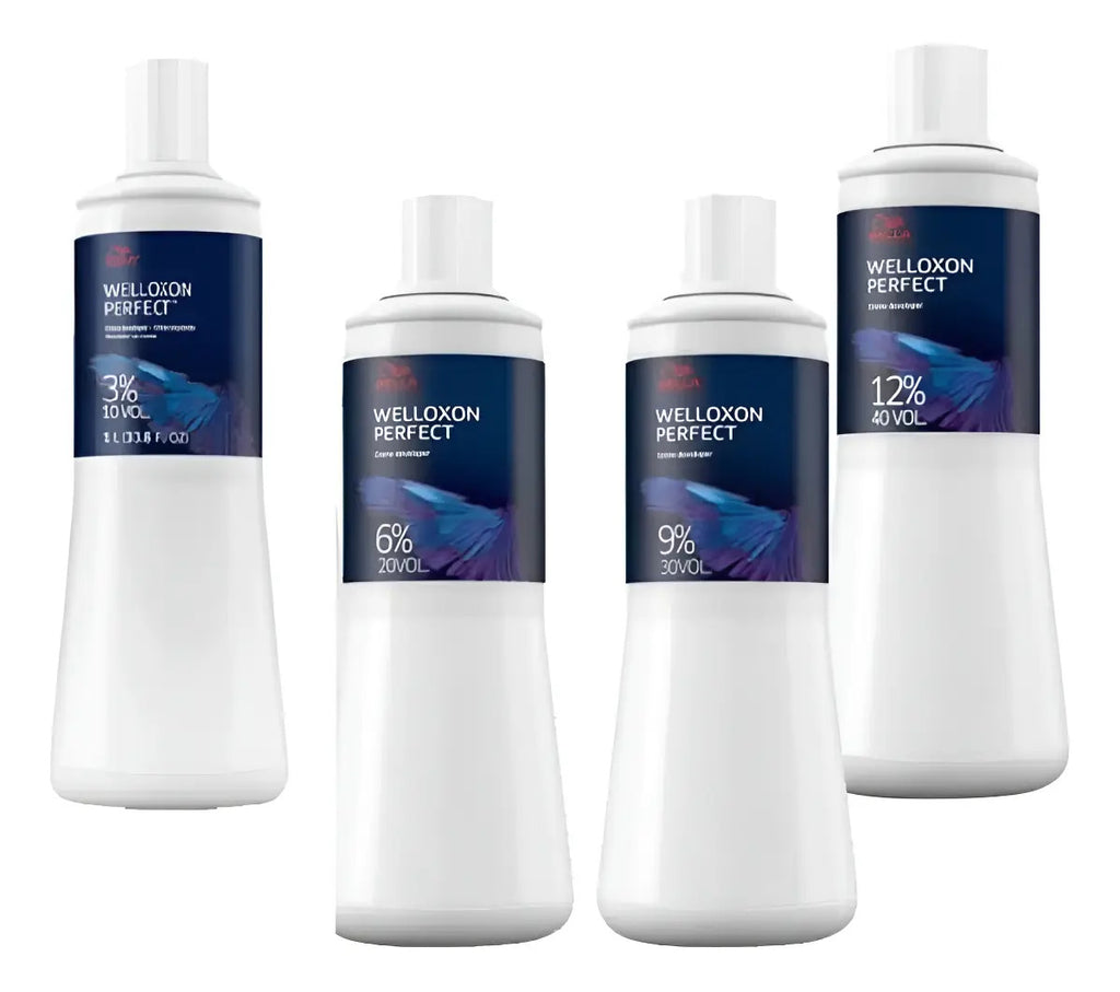 Agua Oxigenada Wella Welloxon Perfect 1L Oxidante Profesional