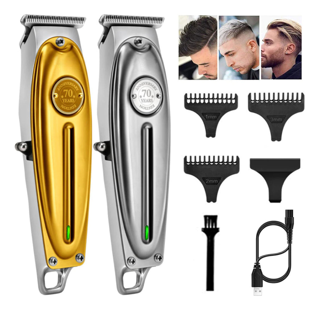 Pack Gold Kemei: Trimmer Profesional KM-1949 + Shaver Rasuradora TX1