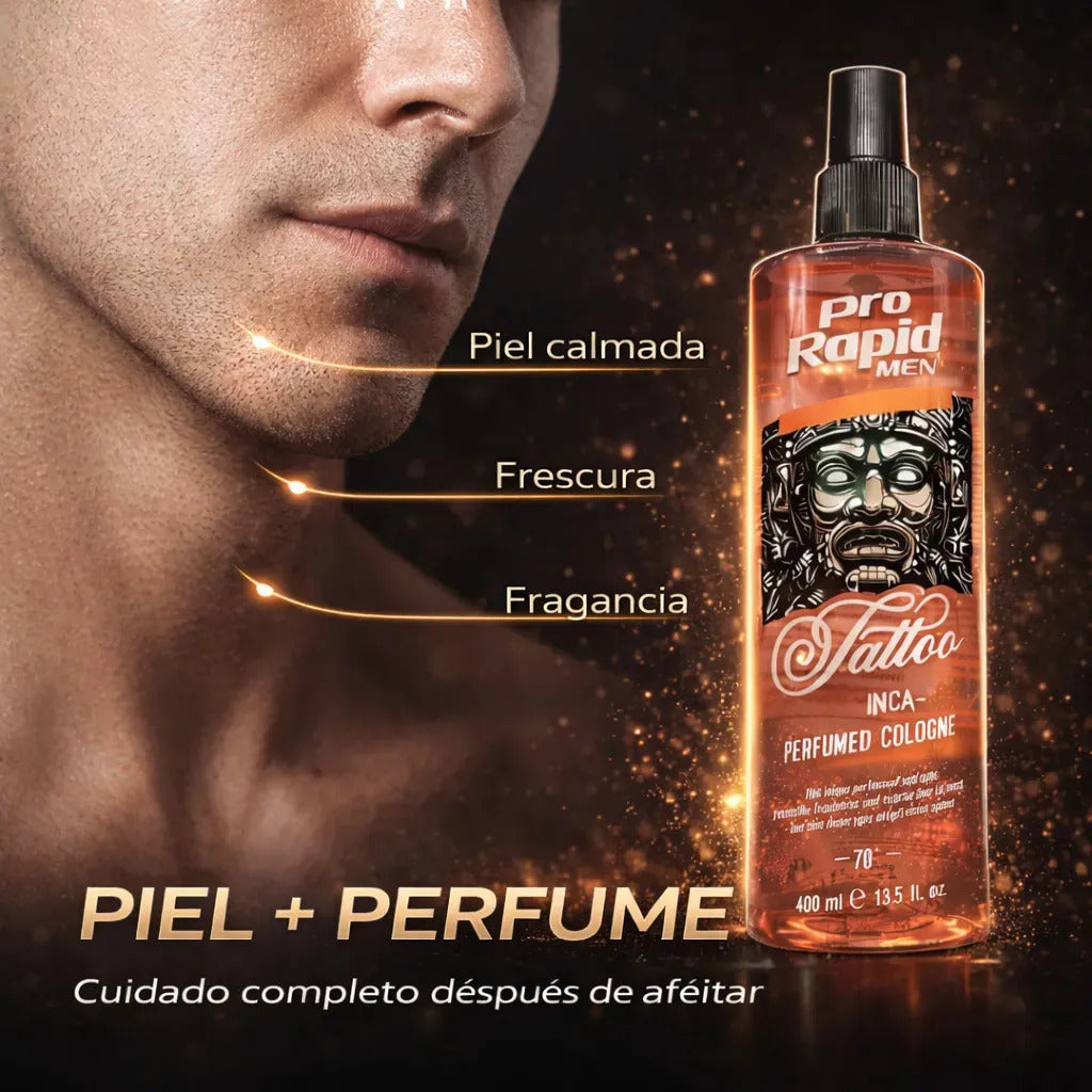 After Shave Pro Rapid Para Hombre Aroma Tipo Perfume 400ml