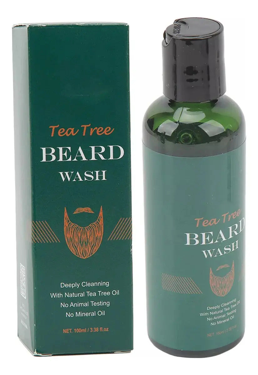 Shampoo para Barba Sevich 100ml - Con Extracto de Árbol de Té y Vitaminas