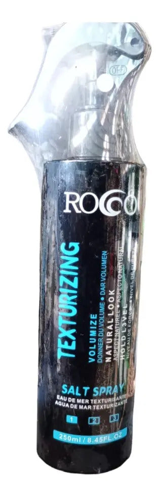 Spray Texturizador Rocco 250ml – Voluminizador Profesional para Acabado Natural
