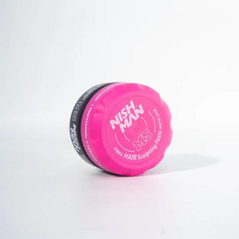 Cera Nishman M5 Matte Look Paste 100ml - Pasta Mate de Fijación Ultra Fuerte