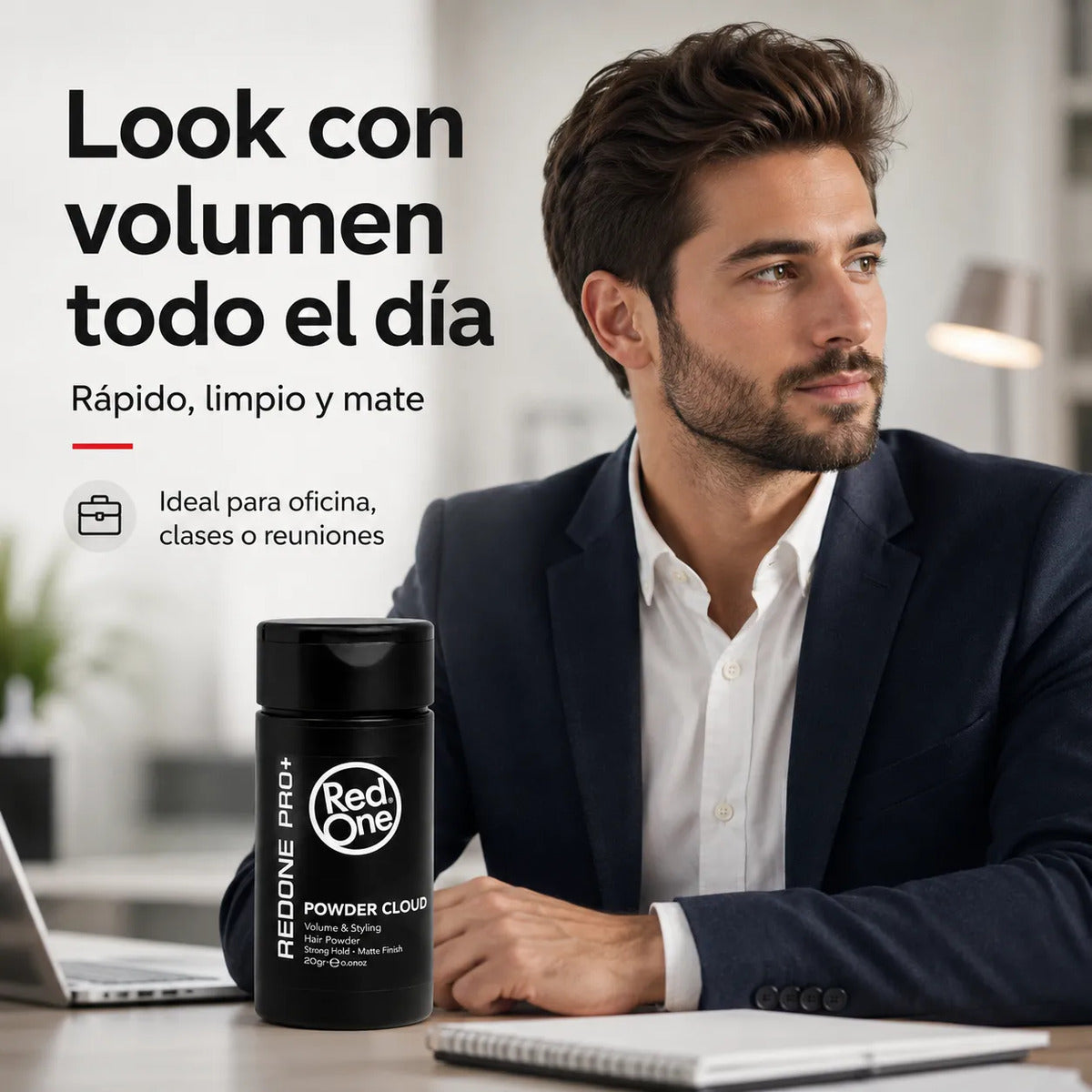 Polvo Texturizador  Cabello Hombre Acabado Mate 20g