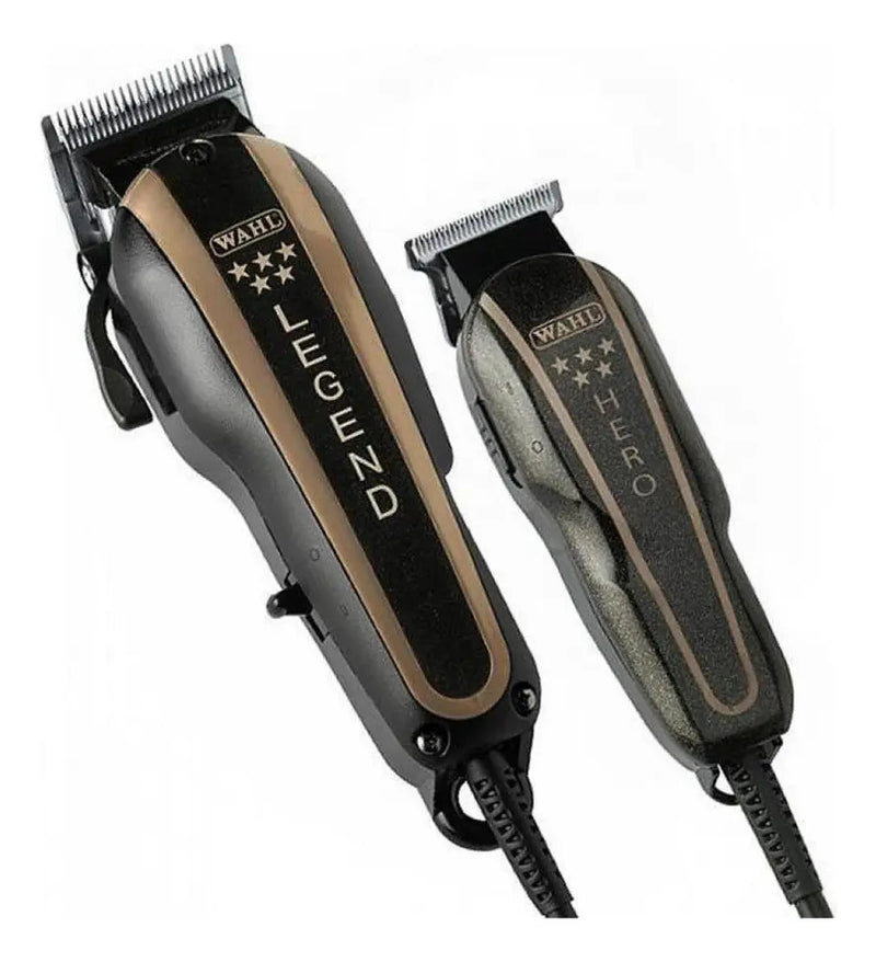 Set Wahl Legend Clipper + Hero Trimmer Profesional Barbería