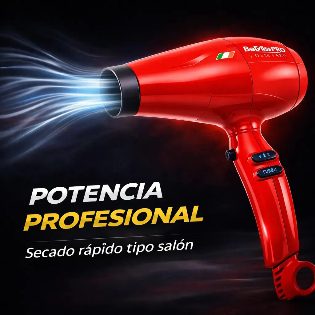 Secador De Pelo Profesional Motor Alta Potencia Babylisspro
