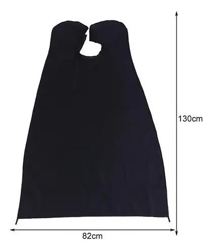 Capa Delantal para Afeitado de Barba con Sujeción al Espejo - Impermeable