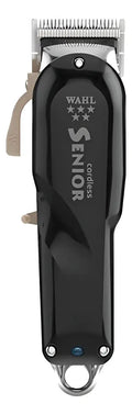 Máquina Wahl Senior Cordless Negra Clipper Profesional 220V