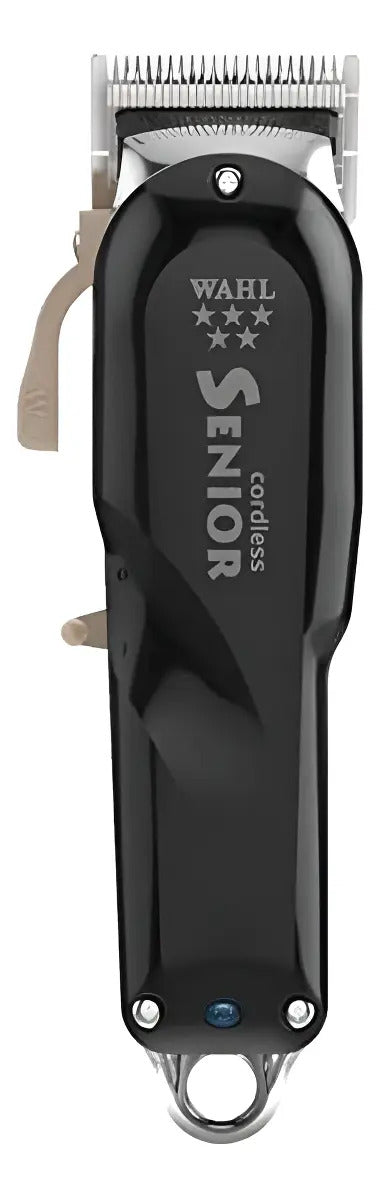 Máquina Wahl Senior Cordless Negra Clipper Profesional 220V
