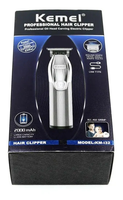 Trimmer Profesional Kemei KM-I32: Desvelladora de Alta Potencia en Aleación de Aluminio