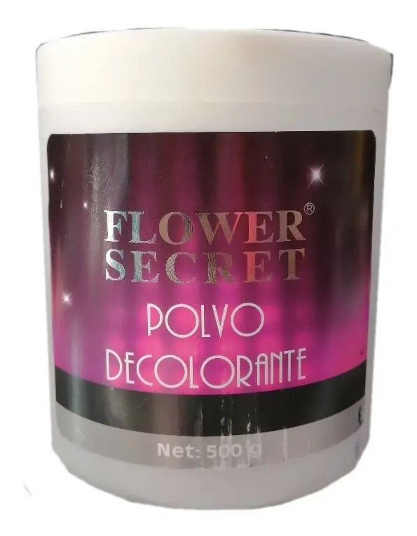 Decolorante Flower Secret 500g Polvo Azul Profesional Cabello