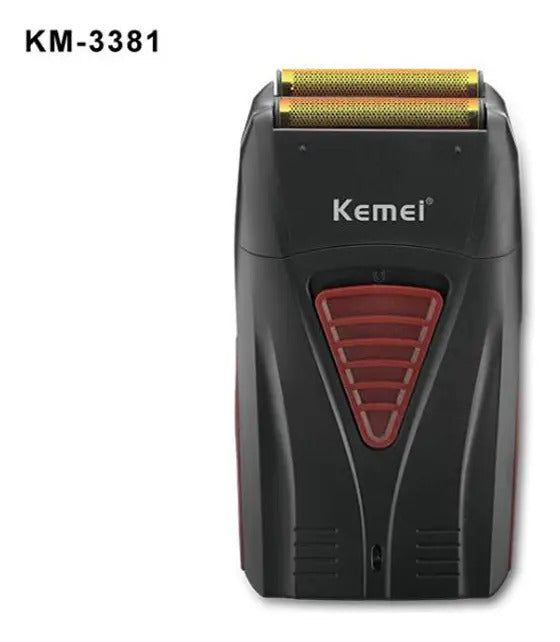 Pack Barbería Profesional Kemei: Trimmer KM-1753 + Máquina Rasuradora KM-3381