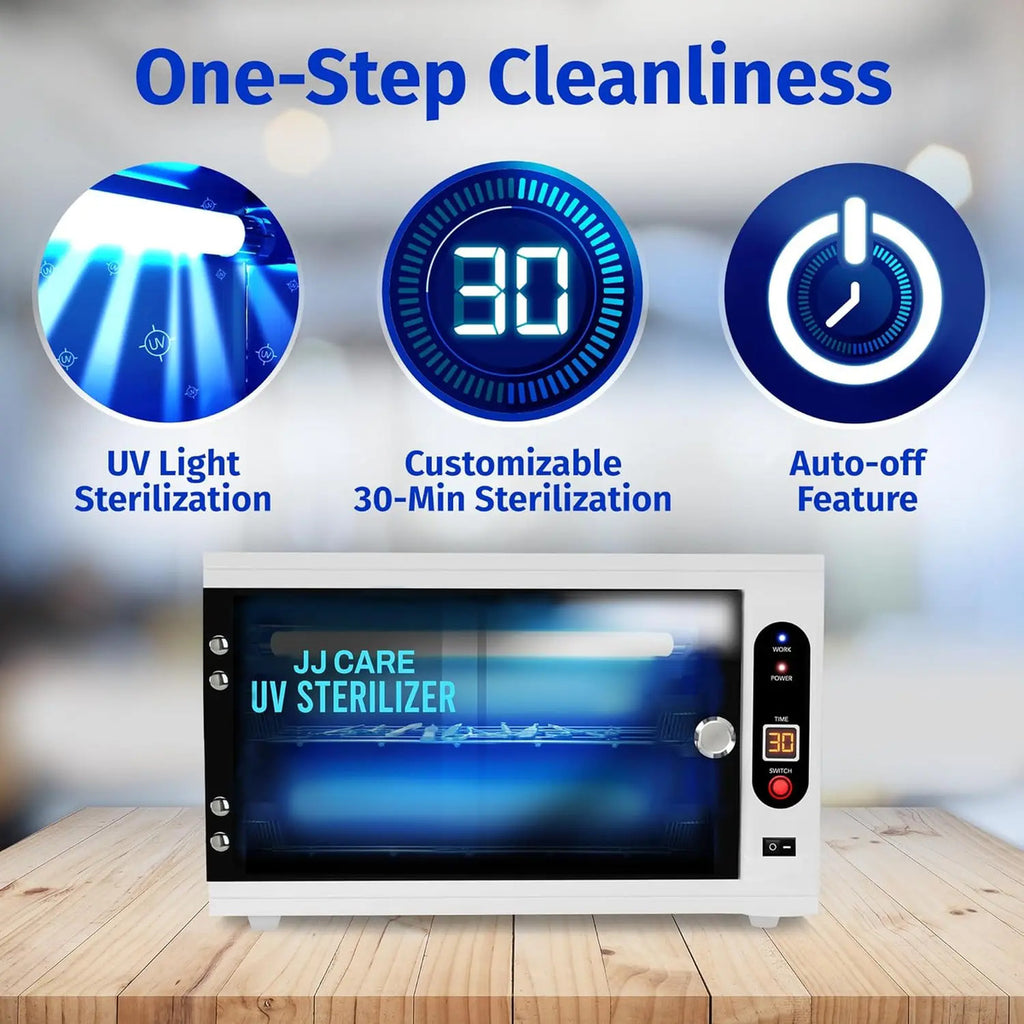 Esterilizador UV Profesional de 8 Litros - Sanitizador de Herramientas de Barbería