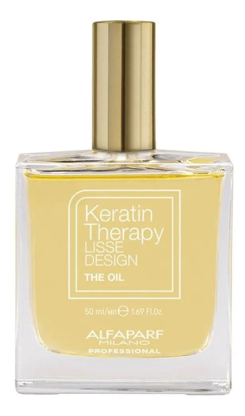 Aceite Alfaparf Keratin Therapy Lisse Design 50ml - Elixir Efecto Seda