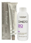 Kit Tintura Alfaparf Evolution of Color 60ml + Oxidante 90ml Profesional