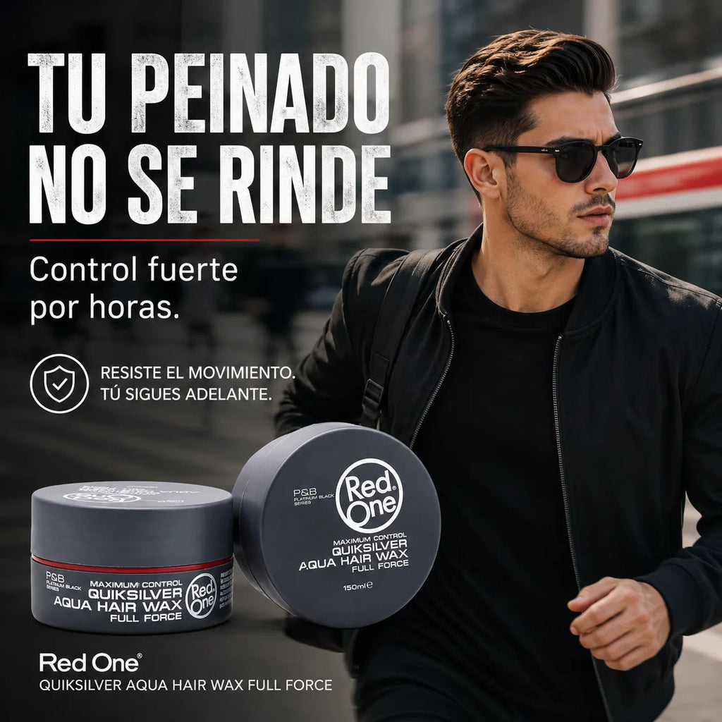 Cera Capilar Fijadora Red One Full Force Plateada 150ml