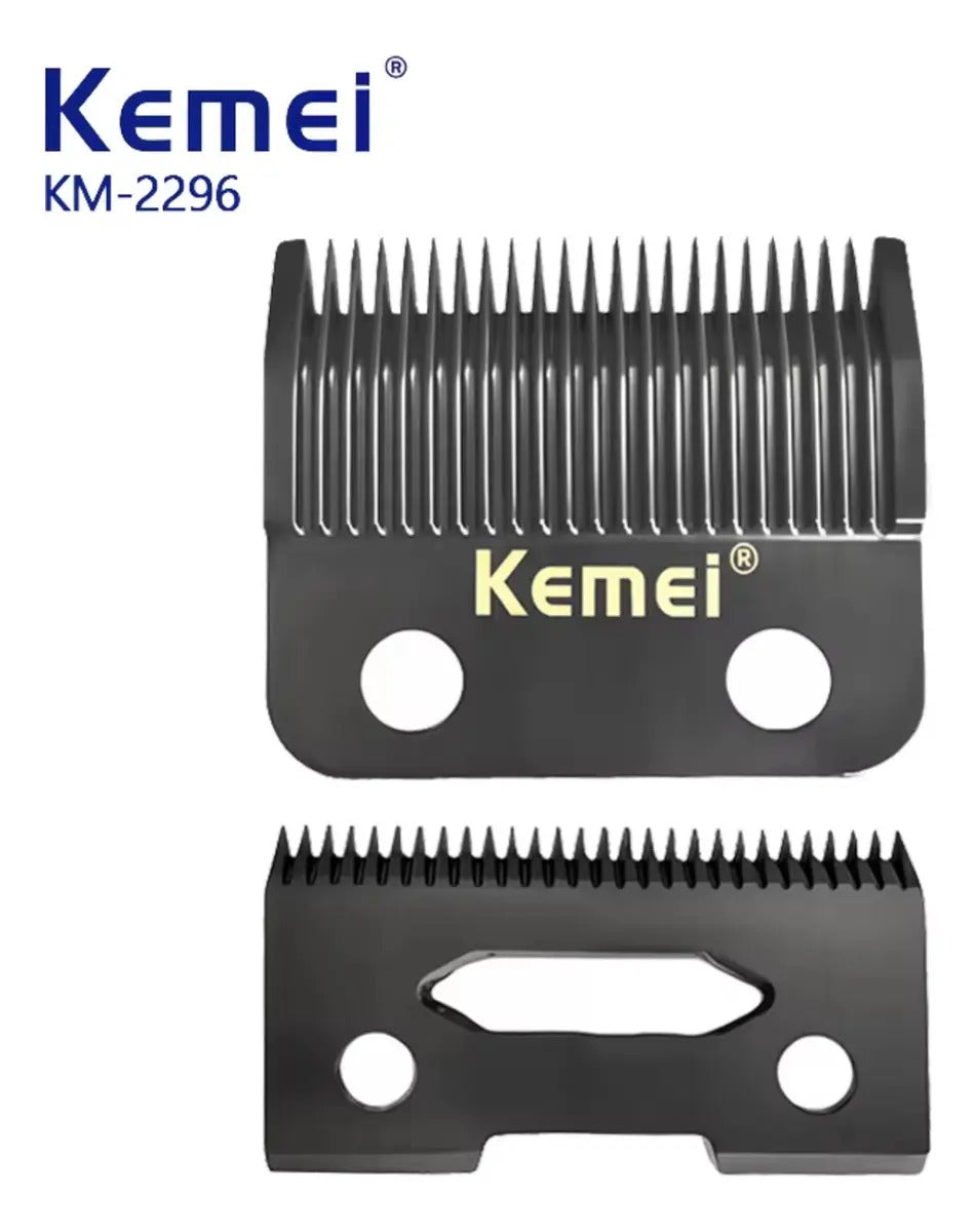 Repuesto Cuchilla Cóncava Kemei KM-2296: Precisión Profesional para Clipper