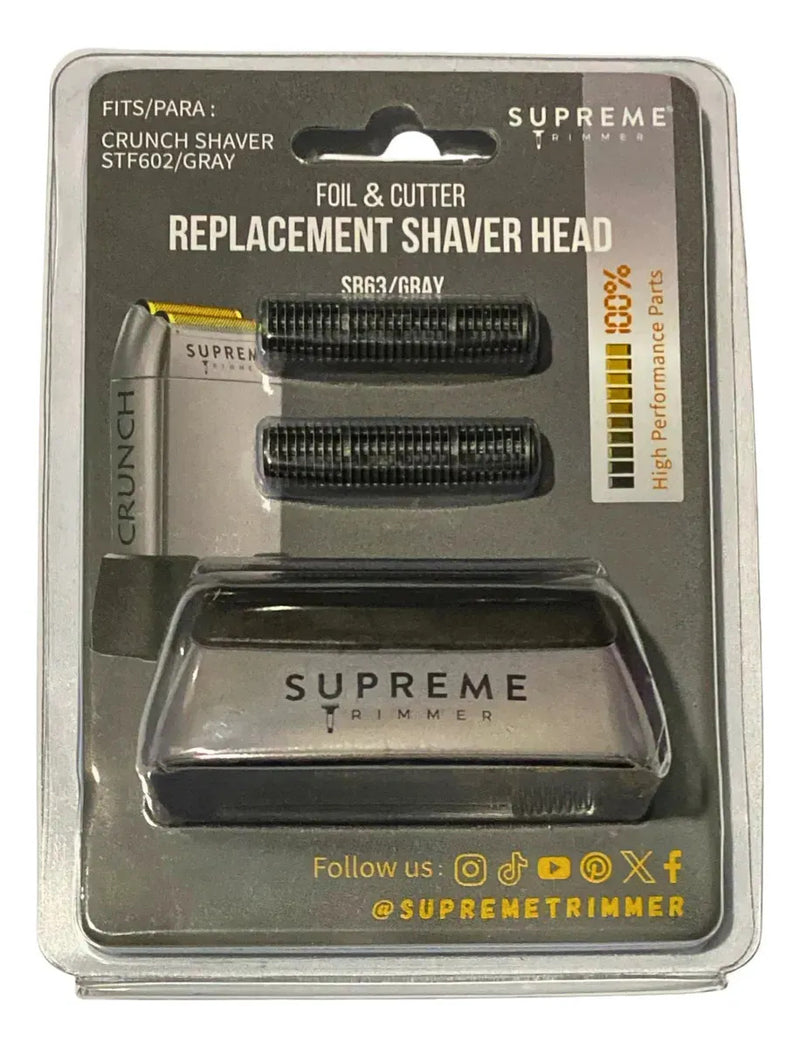 Repuesto Shaver Supreme Crunch Corte Profesional Y Al Ras