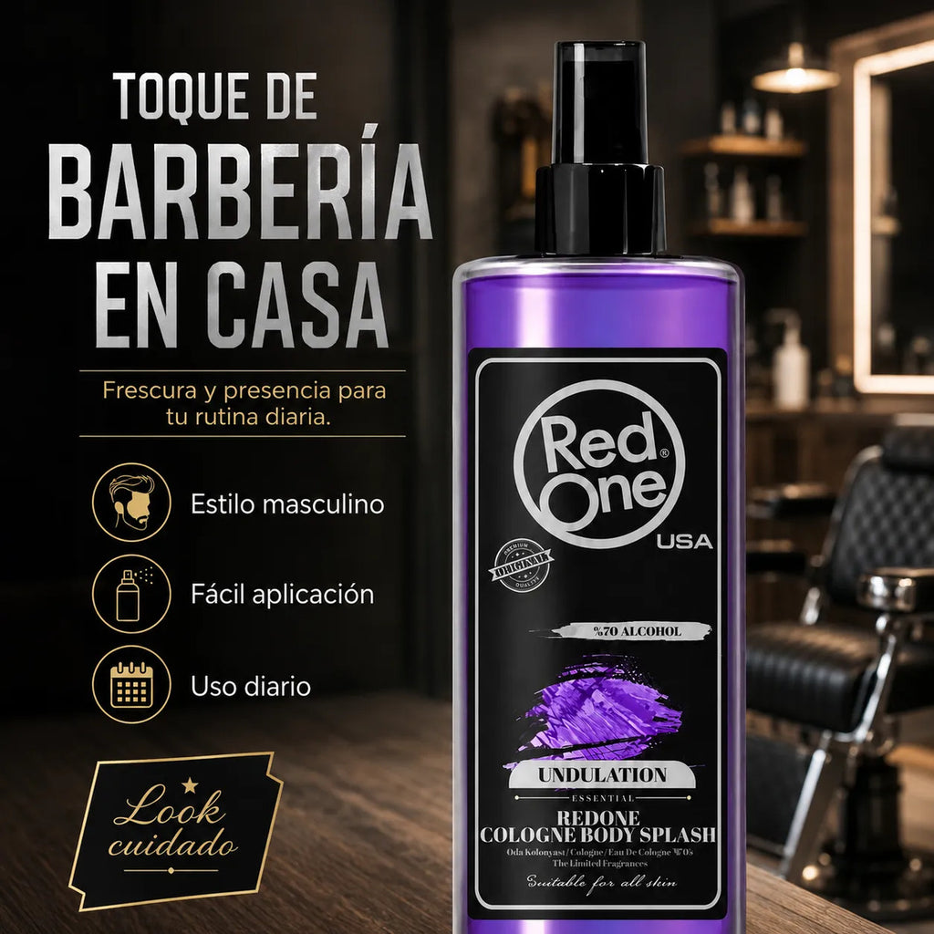 After Shave  Redone Después Afeitar Colonia Undulation 400ml