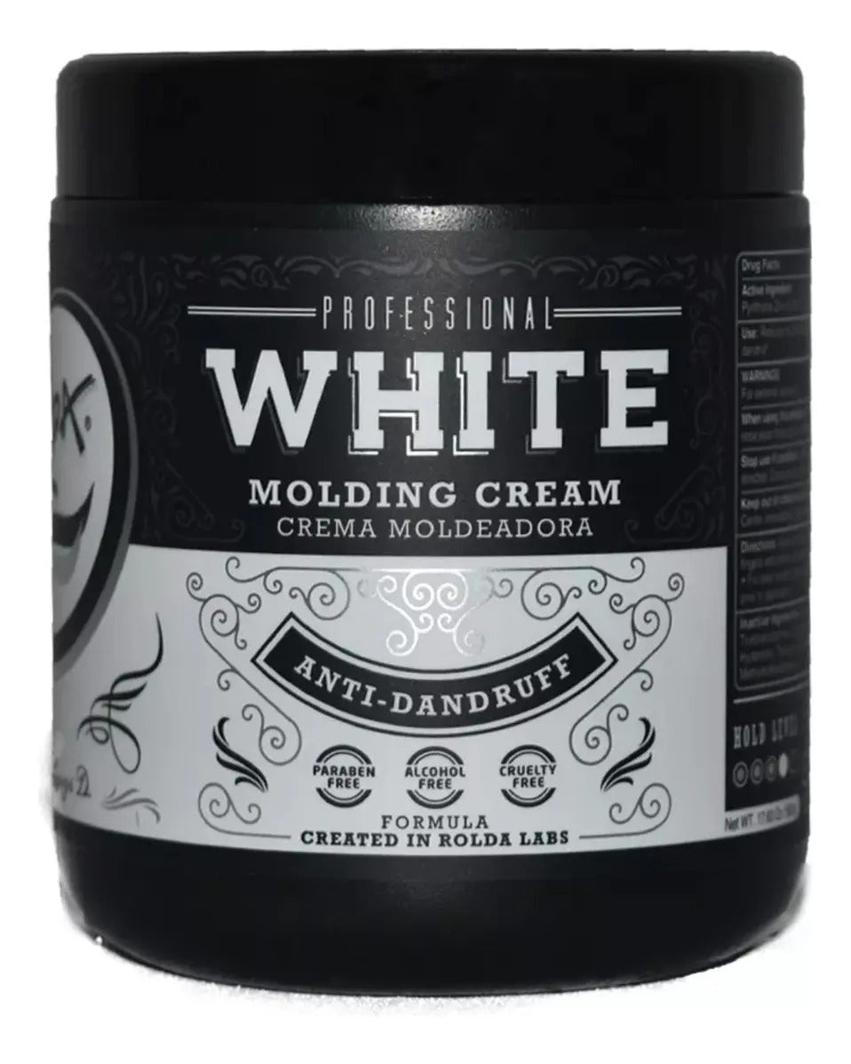 Crema Moldeadora Rolda White Molding Cream 500g - Fijación y Cuidado Anticaspa