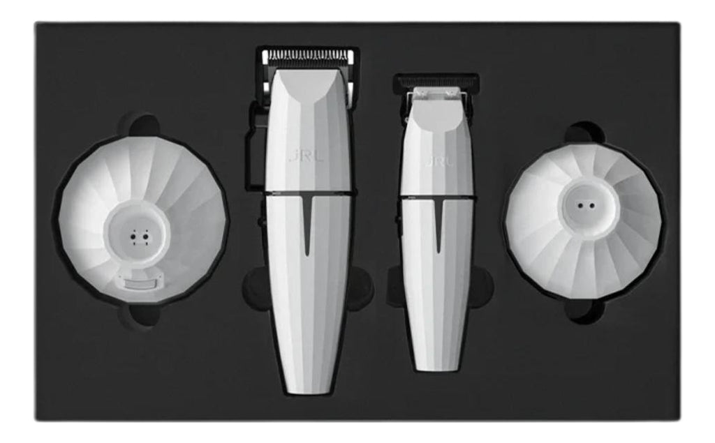 Combo JRL Ghost Blanco Clipper + Trimmer 2020C/2020T Profesional