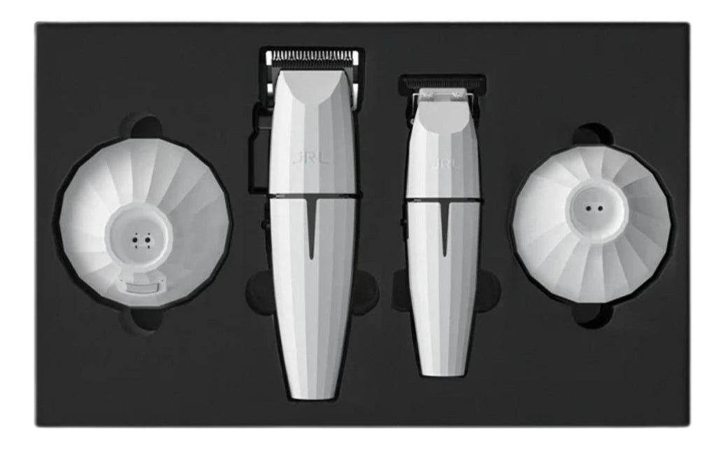 Combo JRL Ghost Blanco Clipper + Trimmer 2020C/2020T Profesional