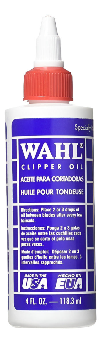Aceite Wahl para Cuchillas 118 ml Lubricante Profesional Clipper