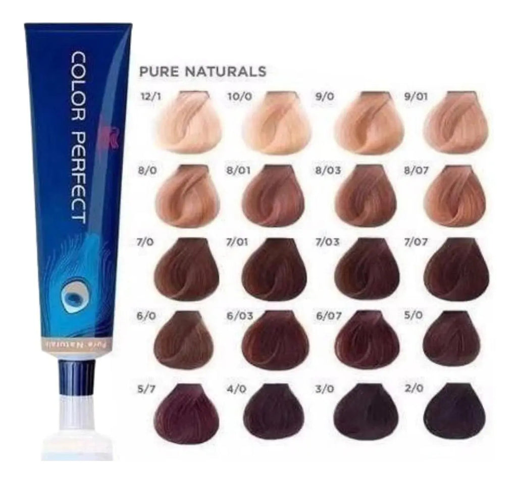 Tinte Wella Color Perfect Permanente 100% Cobertura Canas + Emulsión