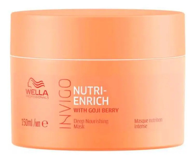 Mascarilla Wella Invigo Nutri Enrich 150ml Nutrición Profunda Profesional