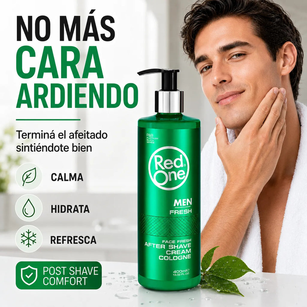 After Shave Hombre Crema Cologne Refrescante 400ml